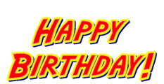 Happy Birthday transparent background png clip art