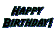 Happy Birthday transparent background png clip art